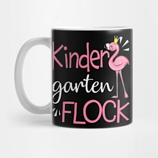 Flamingo Back To School Kindergarten Flock Mug